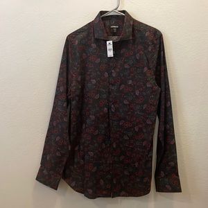 Express dress shirt size m